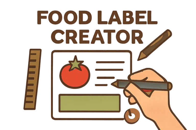 food label creator