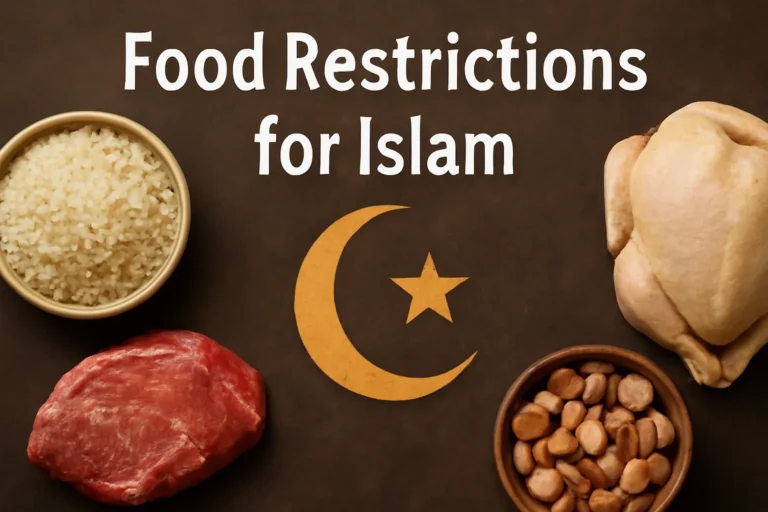 food restrictions for islam