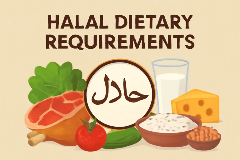 halal dietary requirements