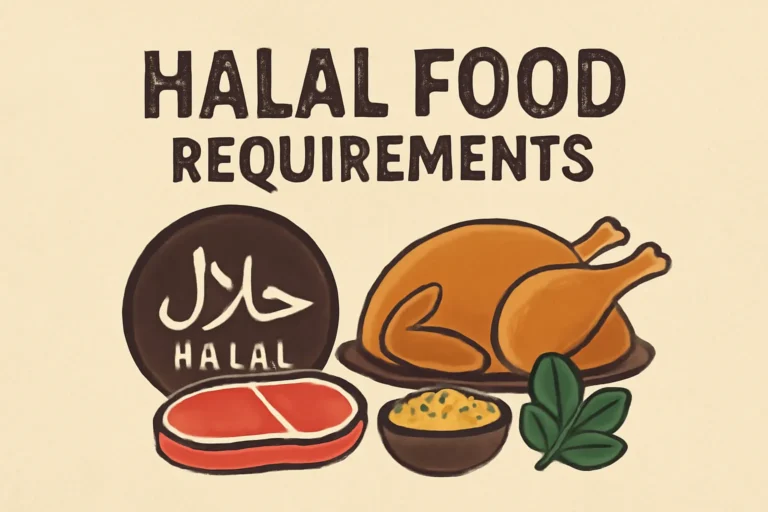 halal food requirements