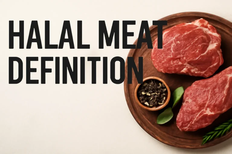 halal meat definition