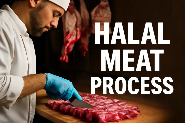 halal meat process