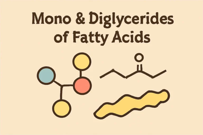 mono & diglycerides of fatty acids