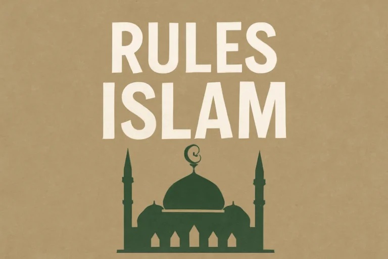 rules islam