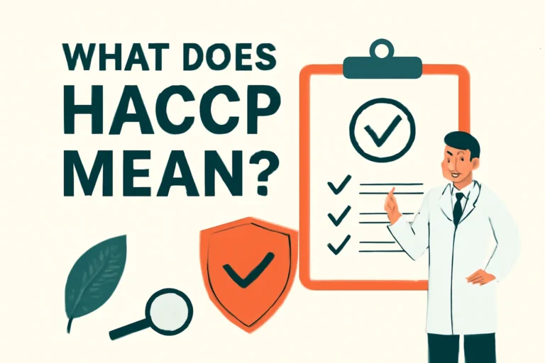 what does haccp mean