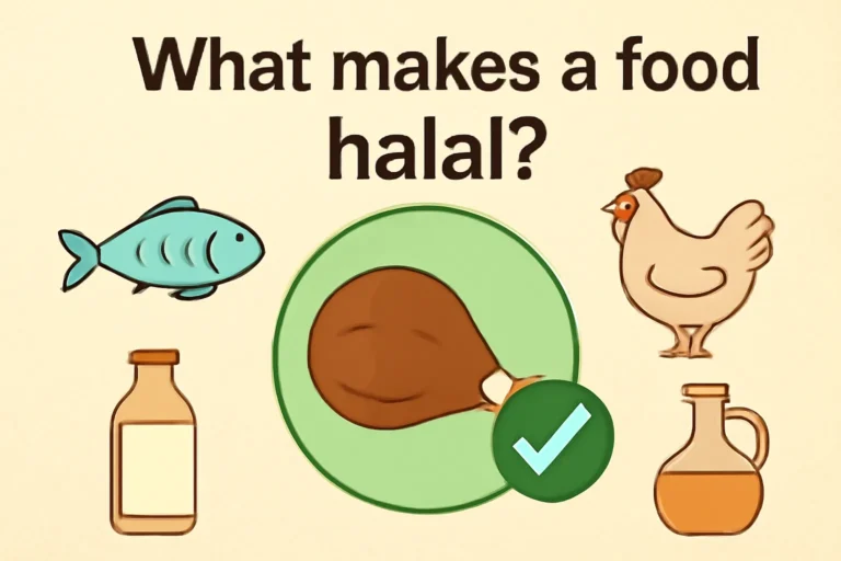 what makes a food halal