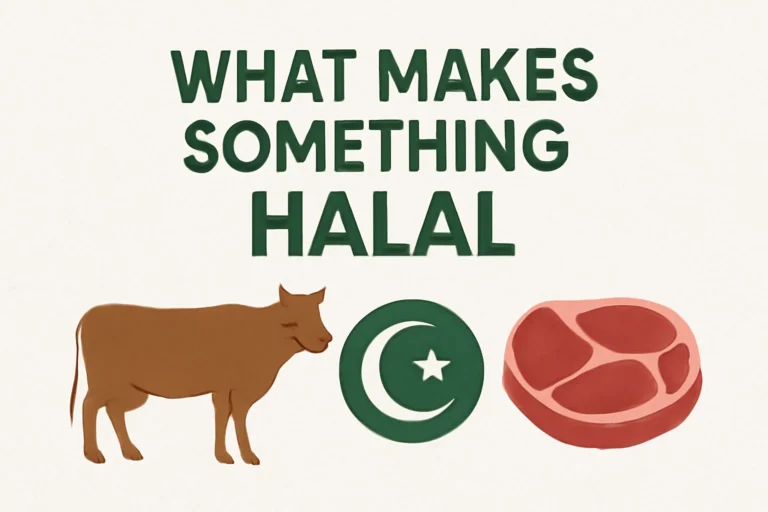 what makes something halal