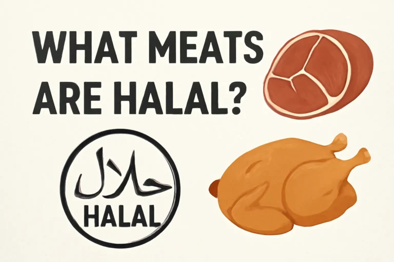 what meats are halal