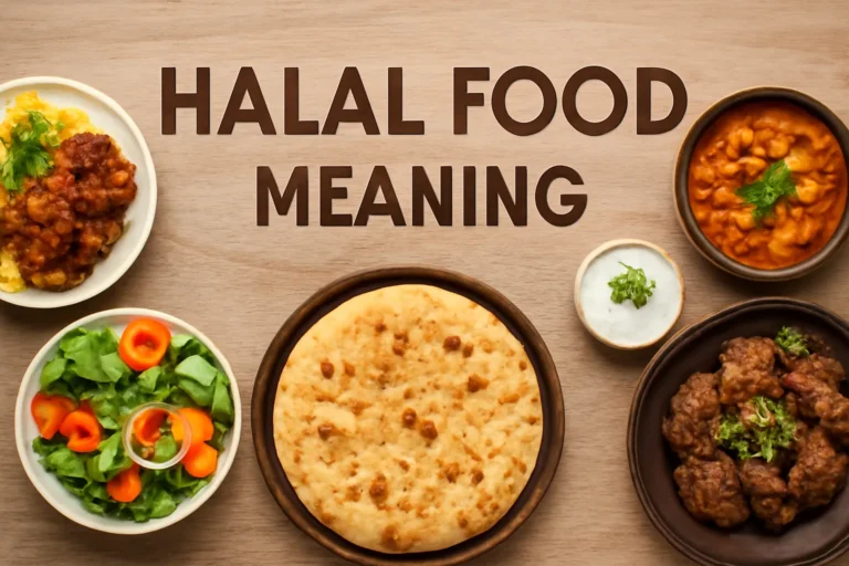Halal Food Meaning: Definition, Guidelines, and Key Principles